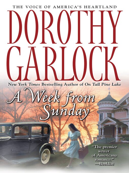 Title details for A Week from Sunday by Dorothy Garlock - Available